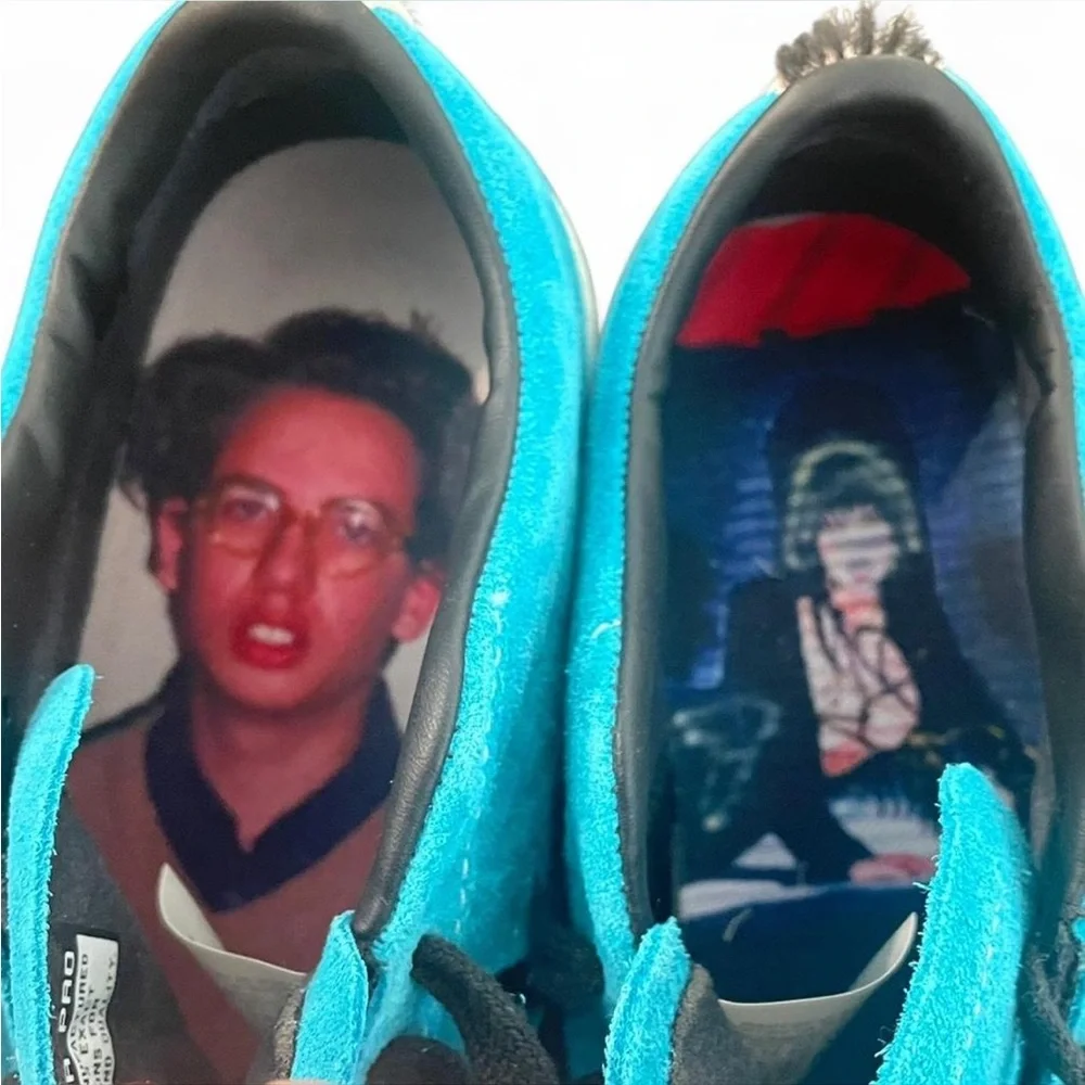 NWOT Unisex Converse Paradise Sean Pablo One Star Pro Ox Blue shoes. - Picture 7 of 8